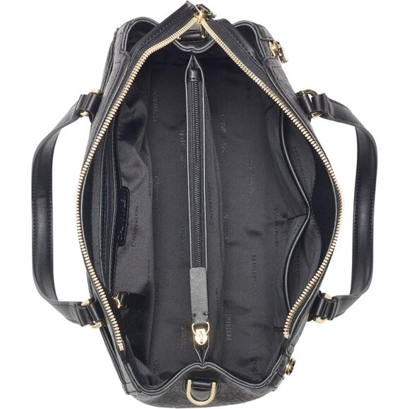 Calvin Klein Women's Bubble Lamb Novelty Organization Satchel Reyna - Picture 9 of 10